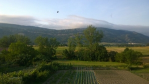 Vistas desde el balcn de Casa Zubiarena